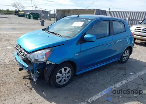 2014 Mitsubishi Mirage Es from USA, damaged, VIN ML32A4HJ6EH004429